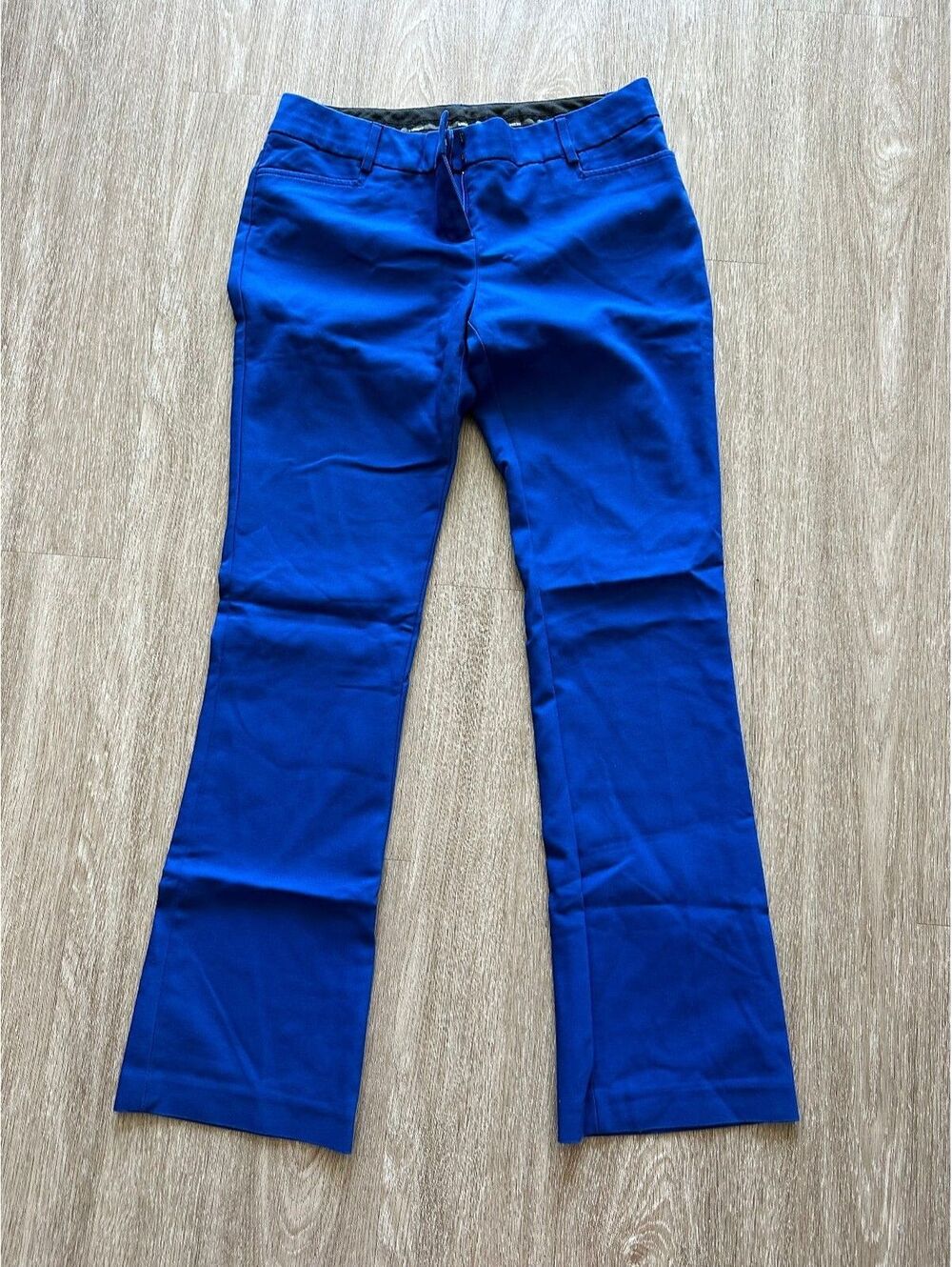 Express Women's Blue Straight Leg Work Pants